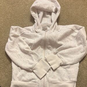 All in Motion Kids Speckled Hoodie - White